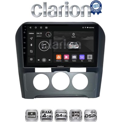 CLARION GL32241B Οθόνη OEM Multimedia Αυτοκινήτου για Citroen C4 2011 > 2019 (CarPlay/AndroidAuto/BT/GPS/WIFI/GPRS)