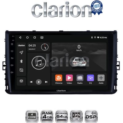 CLARION GL32284 Οθόνη OEM Multimedia Αυτοκινήτου για VW T-ROC & T-CROSS 2017>  (CarPlay/AndroidAuto/BT/GPS/WIFI/GPRS)
