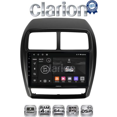 CLARION GL32318 Οθόνη OEM Multimedia Αυτοκινήτου για Mitsubishi ASX 2020 > 2023 (CarPlay/AndroidAuto/BT/GPS/WIFI/GPRS)