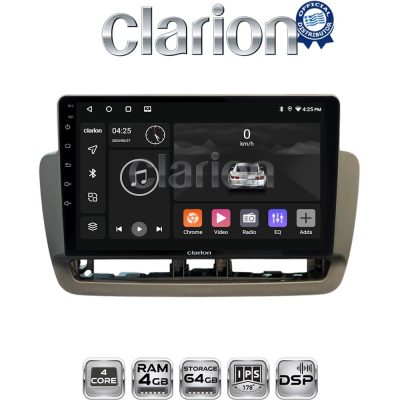 CLARION GL32346 Οθόνη OEM Multimedia Αυτοκινήτου για Seat Ibiza 2012 > 2015 (CarPlay/AndroidAuto/BT/GPS/WIFI/GPRS)
