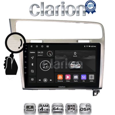CLARION GL32591 Οθόνη OEM Multimedia Αυτοκινήτου για VW GOLF7 (CarPlay/AndroidAuto/BT/GPS/WIFI/GPRS)