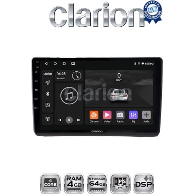 CLARION GL32892 Οθόνη OEM Multimedia Αυτοκινήτου για Opel Vivaro - Renault Trafic - Nissan Primastar 2002 > 2009 (CarPlay/AndroidAuto/BT/GPS/WIFI/GPRS)