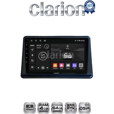 CLARION GL32998 Οθόνη OEM Multimedia Αυτοκινήτου για Mitsubishi Pajero 1996 > 2003 (CarPlay/AndroidAuto/BT/GPS/WIFI/GPRS)