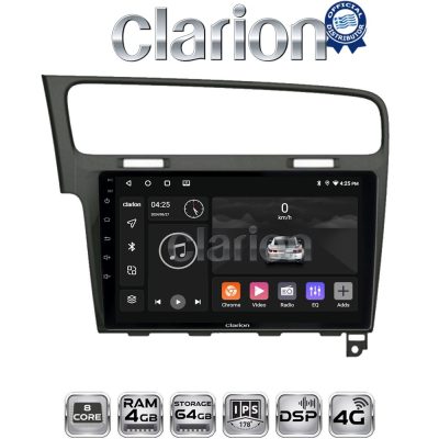 CLARION GL72591B Οθόνη OEM Multimedia Αυτοκινήτου για 0 (CarPlay/AndroidAuto/BT/GPS/WIFI/GPRS)