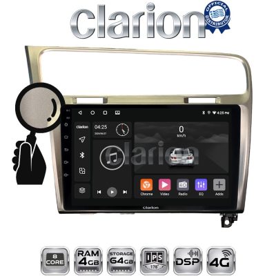 CLARION GL72591S Οθόνη OEM Multimedia Αυτοκινήτου για 0 (CarPlay/AndroidAuto/BT/GPS/WIFI/GPRS)