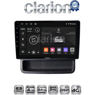 CLARION GL72893 Οθόνη OEM Multimedia Αυτοκινήτου για Opel Vivaro - Renault Trafic - Nissan Primastar 2010 > 2014 (CarPlay/AndroidAuto/BT/GPS/WIFI/GPRS)