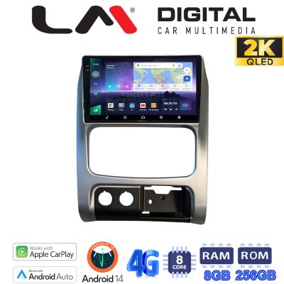 LM Digital - LM ZQ8736 GPS Οθόνη OEM Multimedia Αυτοκινήτου για JEEP CHEROKEE & LIBERTY 2002-2007 (CarPlay/AndroidAuto/BT/GPS/WIFI/GPRS)