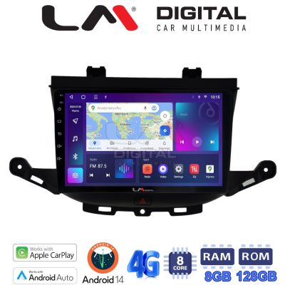 LM Digital - LM ZT8674 GPS Οθόνη OEM Multimedia Αυτοκινήτου για Opel Astra K 2016 > (CarPlay/AndroidAuto/BT/GPS/WIFI/GPRS)
