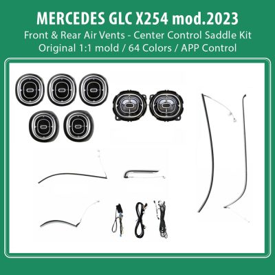 DIQ AMBIENT 8173 BJE3 BENZ GLC (X254) mod.2023 (Digital iQ Ambient Light for Mercedes GLC, 3 Set Kit)