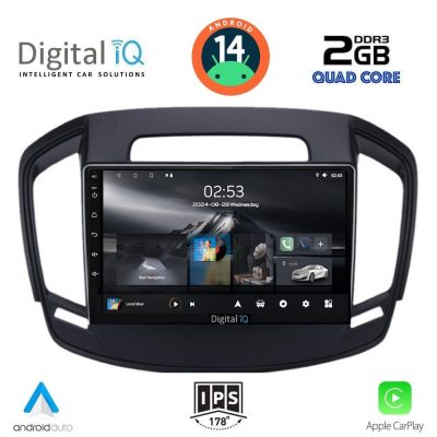 DIGITAL IQ RSB 1492_CPA (9inc) MULTIMEDIA TABLET for OPEL INSIGNIA mod. 2014-2017