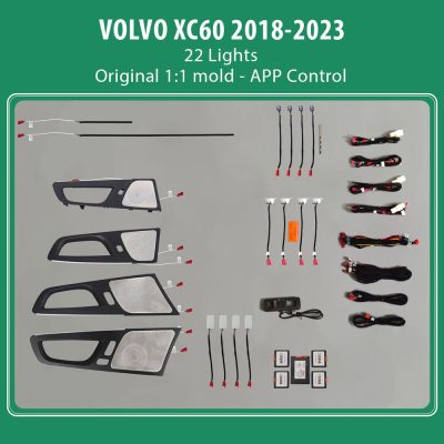 Digital iQ Ambient Light Volvo S60 mod. 2018-2023, 22 Lights