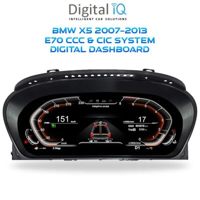 DIGITAL IQ DGU 976_IC (12.3in) BMW X5 E70 mod. 2007-2013 CCC - CIC COMPATIBLE DIGITAL DASHBOARD
