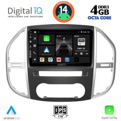 DIGITAL IQ BXF 6429_CPAA (10inc) MULTIMEDIA TABLET for MERCEDES VITO – VIANO  (W447) mod. 2015>