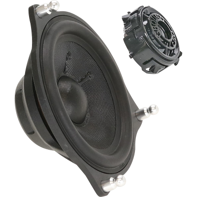 Car specific 100 mm / 4″ 2-way speaker system