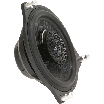 Car specific 100 mm / 4″ 2-way coaxial speaker system