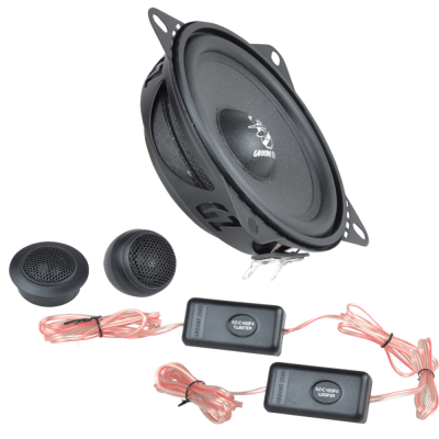 GZIC 400FX
100 mm / 4″ 2-way component speaker system