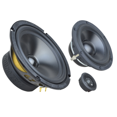 GZRC 165.3SQ-ACT
165 mm / 6.5″ 3-way SQ component speaker system for active use