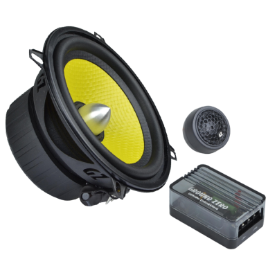 GZTC 130.2X
130 mm / 5″ 2-way component speaker system