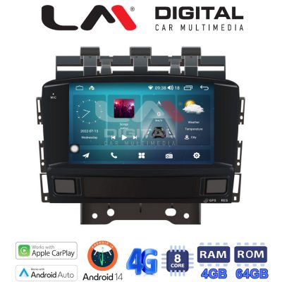 LM Digital - LM C8072 GPS Οθόνη OEM Multimedia Αυτοκινήτου για OPEL ASTRA J  2011 > 2015 (CarPlay/AndroidAuto/BT/GPS/WIFI/GPRS)