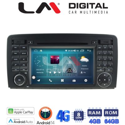 LM Digital - LM C8215 GPS Οθόνη OEM Multimedia Αυτοκινήτου για Benz R-class 2006-2014 (W251) (CarPlay/AndroidAuto/BT/GPS/WIFI/GPRS)