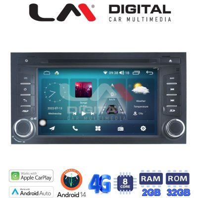 LM Digital - LM R8306 GPS Οθόνη OEM Multimedia Αυτοκινήτου για SEAT LEON, IBIZA (CarPlay/AndroidAuto/BT/GPS/WIFI/GPRS)