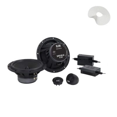 HIGH-SENSITIVITY TWO-WAY COMPONENT SPEAKER SYSTEM

Max power 150 W – Rated power 75 W

Frequency response 60 Hz – 25 kHz

Impedance 3 Ω – Sensitivity 93 dB