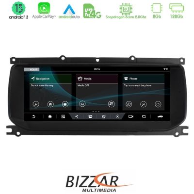 Bizzar OEM Range Rover Evoque L538 2011-2015 8core Android13 (8+128GB) Navigation Multimedia 10.25" (OEM Style)