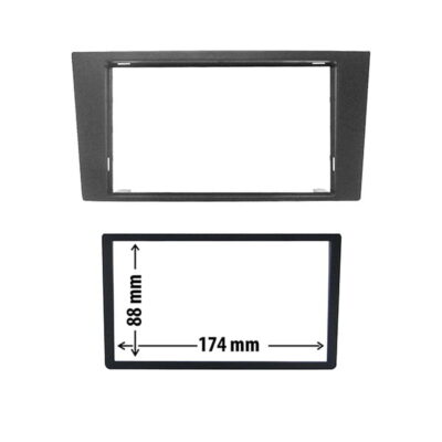 Πρόσοψη 2DIN Ford Mondeo 2003>2007 – Χρώμα Σκούρο Ανθρακί