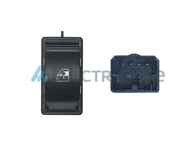 ΔΙΑΚΟΠΤΗΣ ΠΑΡΑΘΥΡΩΝ  CITROEN FIAT PEUGEOT  2ΠΛΟΣ  4pin  OEM Code : 735461282 - 6490HO