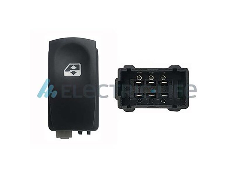 ΔΙΑΚΟΠΤΗΣ ΠΑΡΑΘΥΡΩΝ ΜΟΝΟΣ RENAULT 6pin  -CLIO III+MODUS