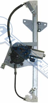SAAB 9.3 4π ΠΙΣΩ ΑΡΙΣΕΡΑ MHXANIΣΜΟΣ ΜΕ ΜΟΤΕΡ (2 ΚΑΛΩΔΙΩΝ) (2Η ΣΕΙΡΑ YS3FB45DX) ME ΣΥΡΜΑΤΟΣΧΟΙΝΟ