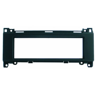 Πρόσοψη 1DIN Mercedes A-Class 2005>2012 & B-Class >2011 – Χρώμα Μαύρο