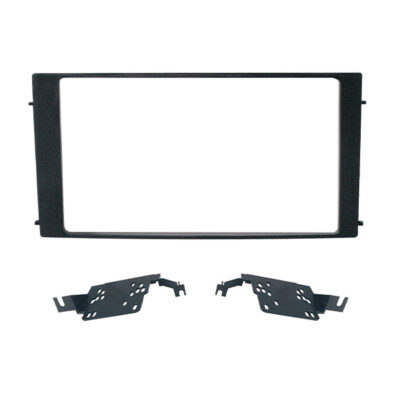 Πρόσοψη 2DIN με εξαρτήματα στερέωσης για Hyundai Santa Fe 2006>2013 – Χρώμα Μαύρο